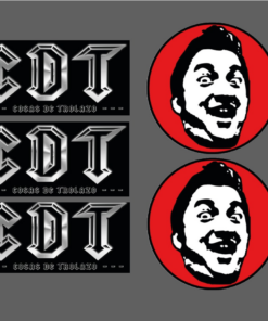 set 6 stickers